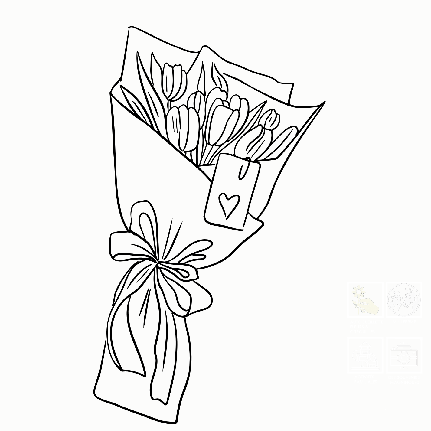 Bouquet de fleurs (Petit)